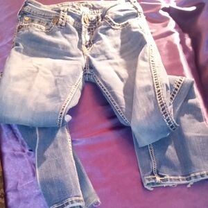 Silver Jeans Women's Light Blue Straight Leg Jeans